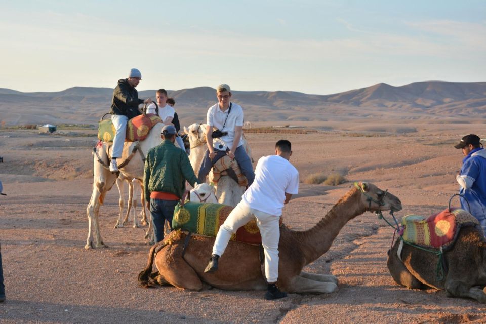 Marrakech: Agafay Desert Dinner Show With Sunset Camel Ride - Directions