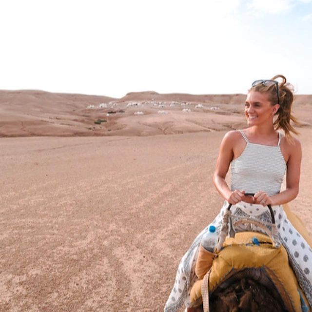 Marrakech: Agafay Desert Quad & Camel Rides With Dinner Show - Transportation Information