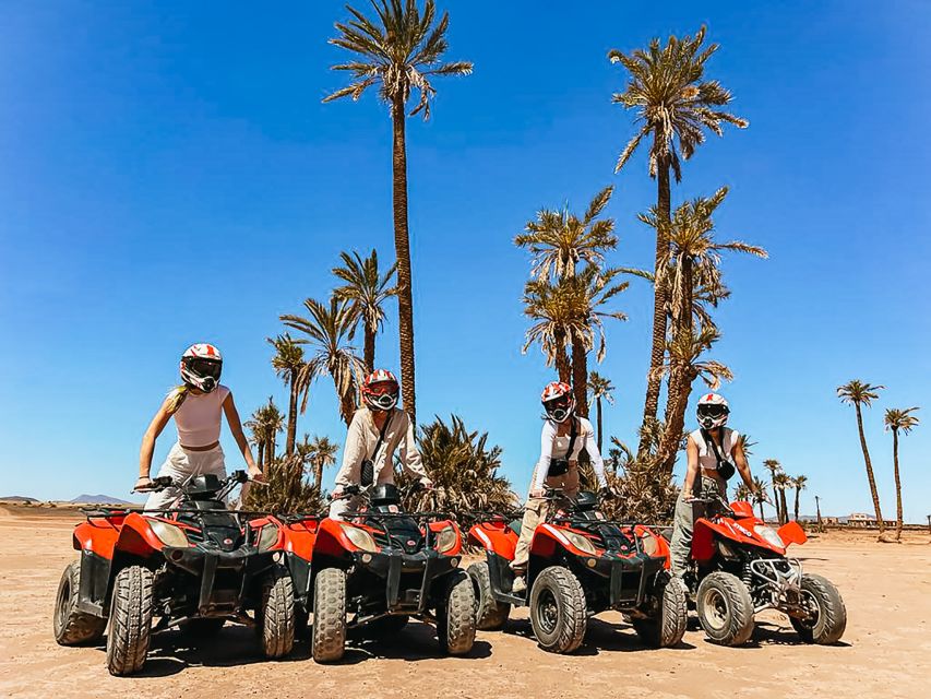 Marrakech: Quad Bike Tour to Palm Oasis and Jbilat Desert - Common questions