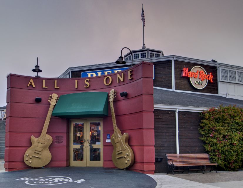 Meal at Hard Rock Cafe San Francisco at Pier 39 - Directions and Accessibility