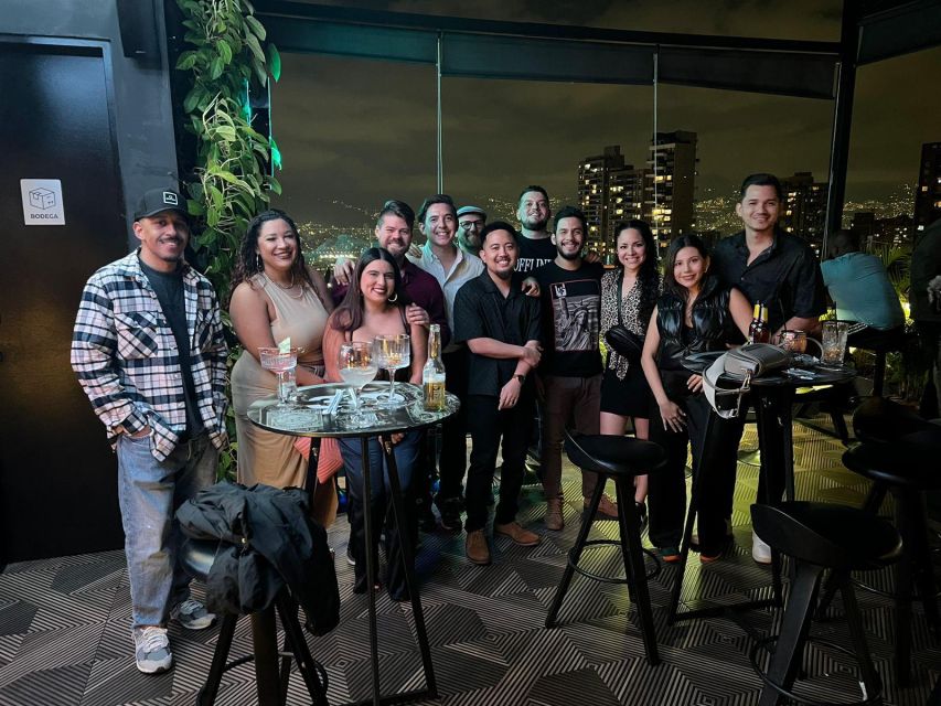 Medellin: Nightlife Tour With Rooftop Bars and Clubs - Mosquito Rooftop Visit