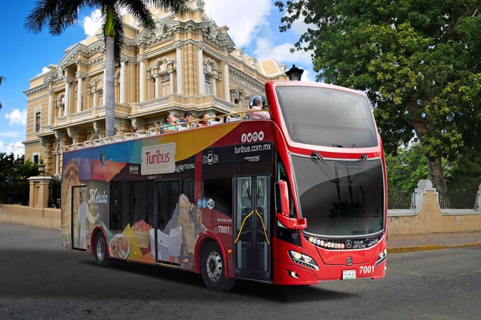 Mérida: Panoramic Sightseeing Tour Bus Ticket With 2 Routes - Important Directions for Tour Participants