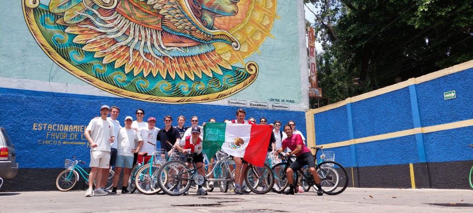 Mexico City: Street Art Bike Tour With Snack - Booking Information