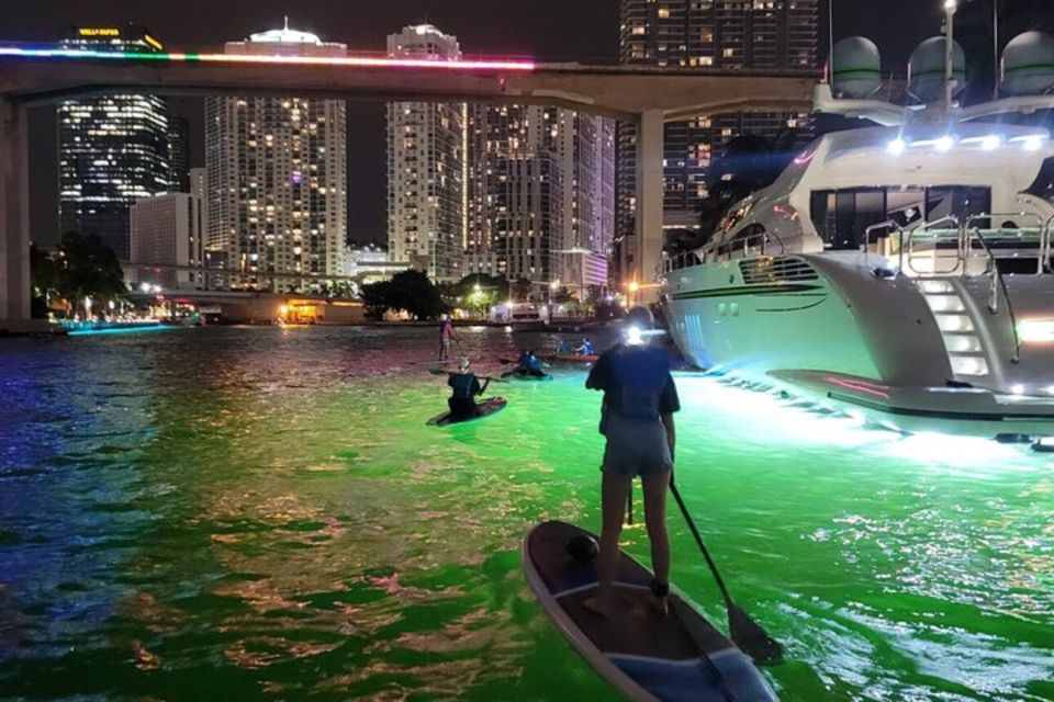 Miami City Lights Night SUP or Kayak - Common questions