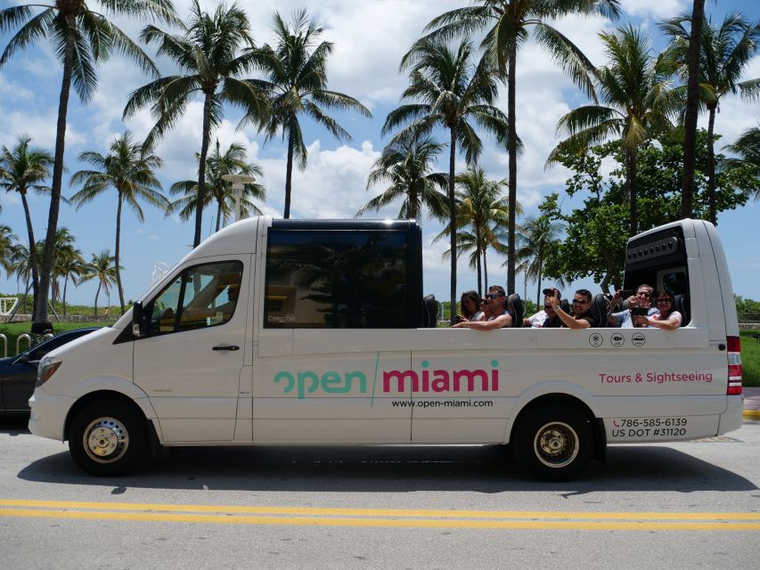 Miami Sightseeing Tour in a Convertible Bus - Guided Tour Experience