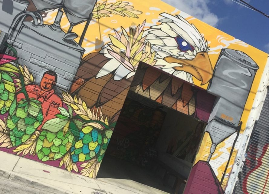 Miami: Wynwood Graffiti Brewery Golf Cart Tour - What to Expect