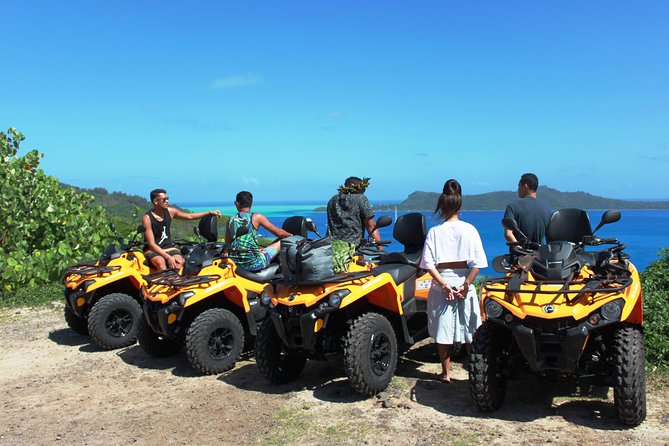 New!!! ATV TOURS With a Local Tour Guide From Bora Bora - End of Tour Policies