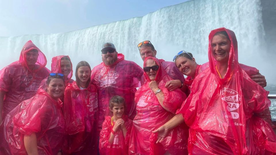 Niagara Falls: First Behind the Falls Tour & Boat Cruise - Boat Cruise Experience