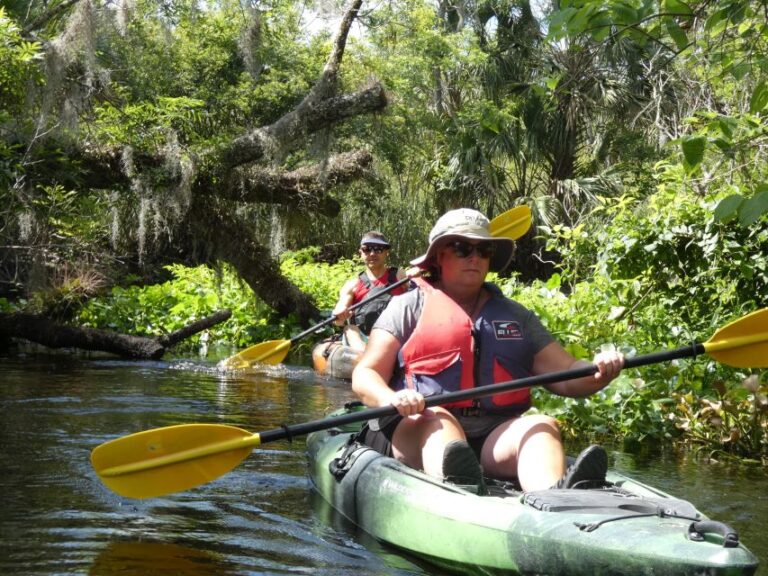 Orlando Kayak Tour: Blackwater Creek Scenic River With Lunch