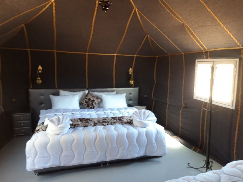 Overnight in Luxury Tent in Desert Camp Erg Chebbi Merzouga - Optional Activities Offered