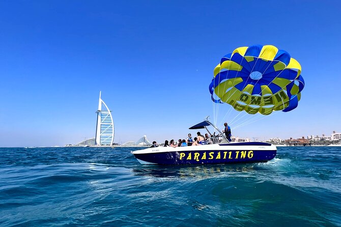 Parasailing in Dubai - Burj Al Arab View - Safety Guidelines