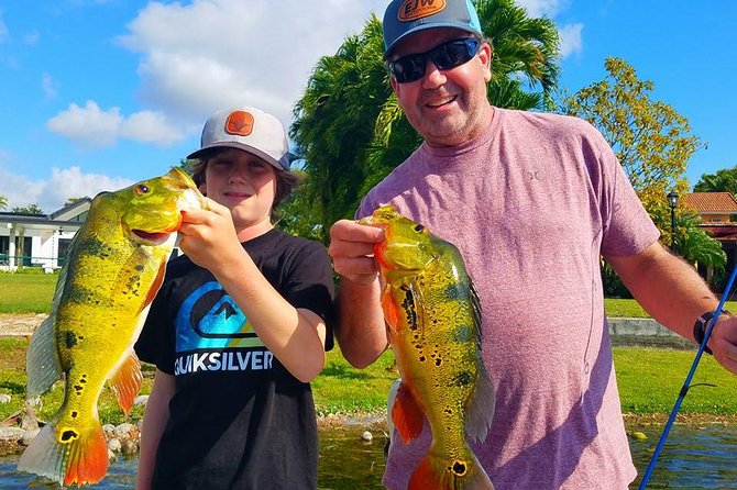 Peacock Bass Fishing Trips Near Miami Florida - Travel Directions and Location