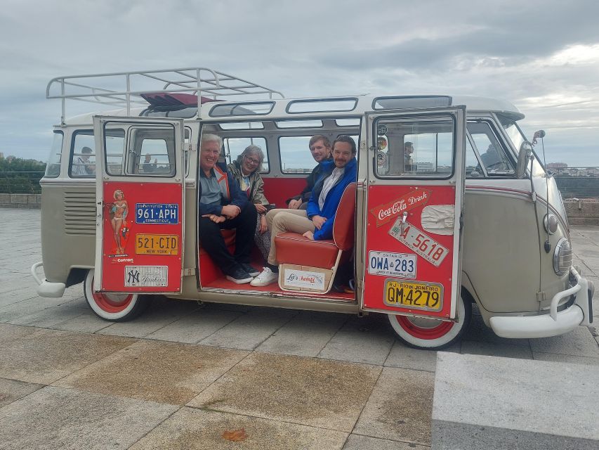 Portos Historic Centre & Surroundings Tour - Vw Kombi Van - Live Tour Guide