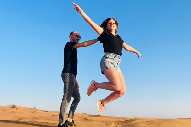 Premium Desert Safari Dubai Tour Package, BBQ Dinner, Sandboarding, Camel Ride - Common questions