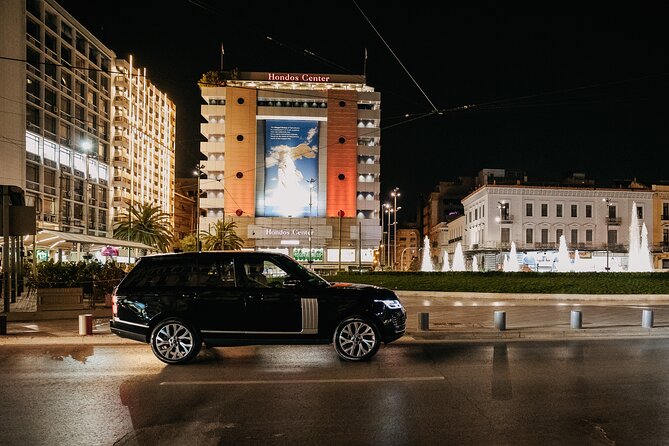 Private Chauffeur Services With SUV Range Rover Vogue in Athens - Premium Comfort and Style