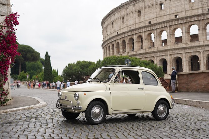 Private Fiat 500 Retro Car Tour With Professional Photoshoot - Photography Services