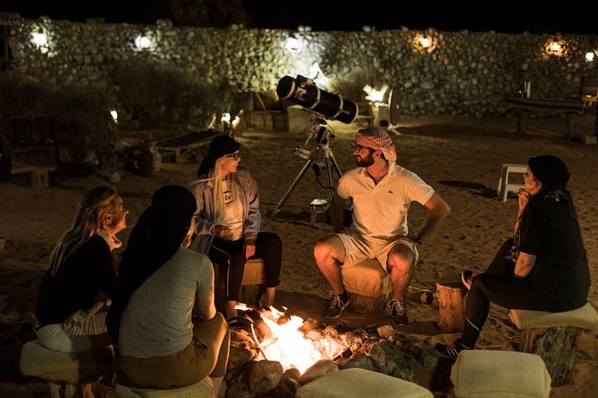 Private Night Vintage Land Rover Desert Safari & Astronomy With Dubai Transfers - Wildlife Spotting