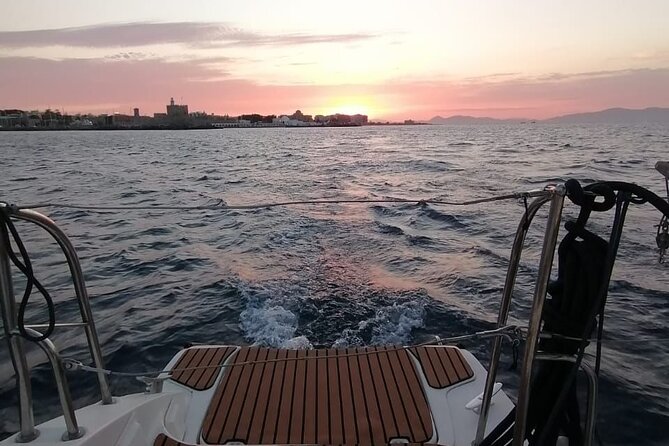 Private Sunset Catamaran Cruise From Rhodes With Dinner & Drinks - Pricing and Inclusions