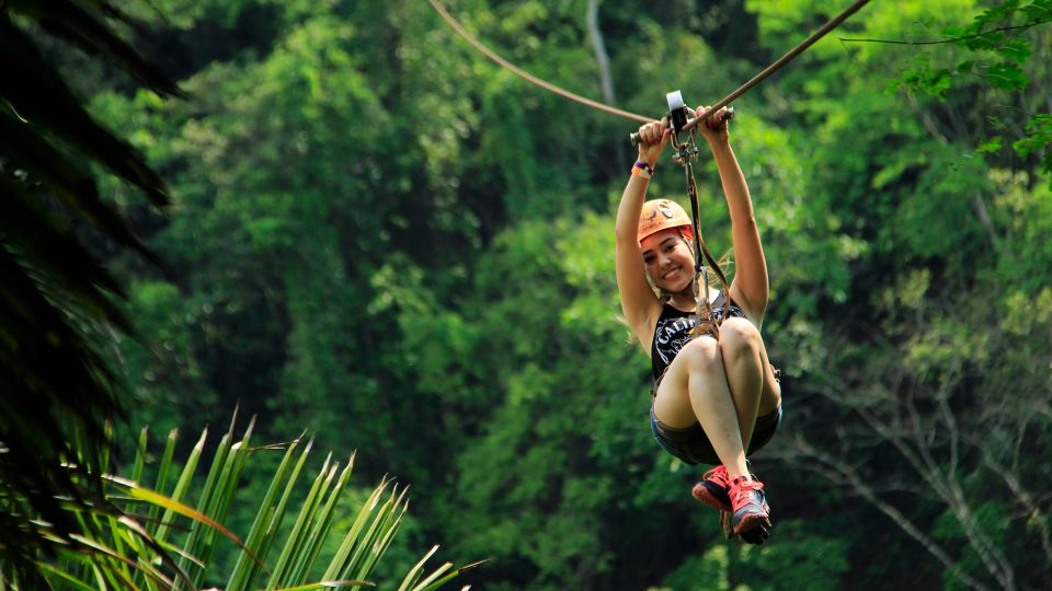 Puerto Vallarta: Canopy River Zip Line Tour With Mule Ride - Activity Duration and Guides