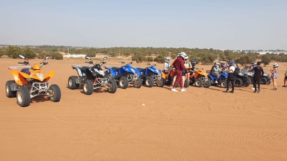 Quad Ride : Sand Dunes off Roads - Indulge in Local Flavors and Traditions