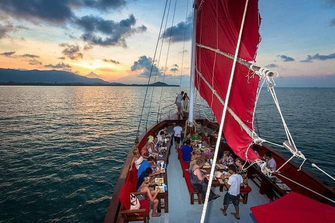 Red Baron : a Sunset Dinner Cruise From Koh Samui With Return Transfer - Common questions