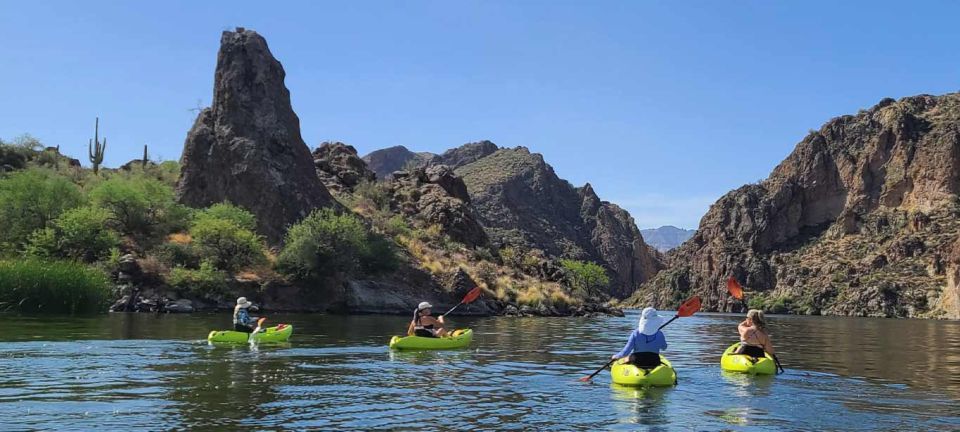 Saguaro Lake: Guided Kayaking Tour - What to Bring