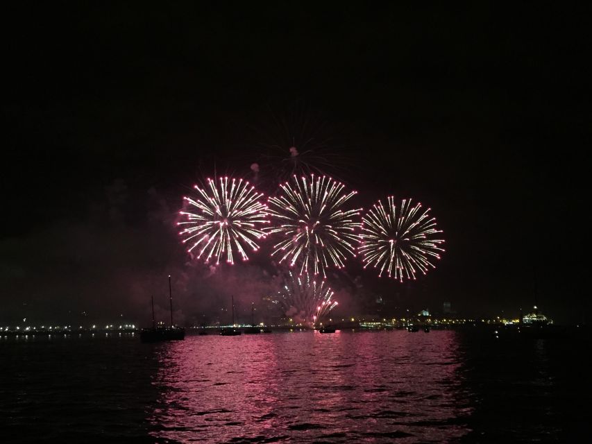 Sail Into 2025: Lisbon Fireworks From the River - Booking Information