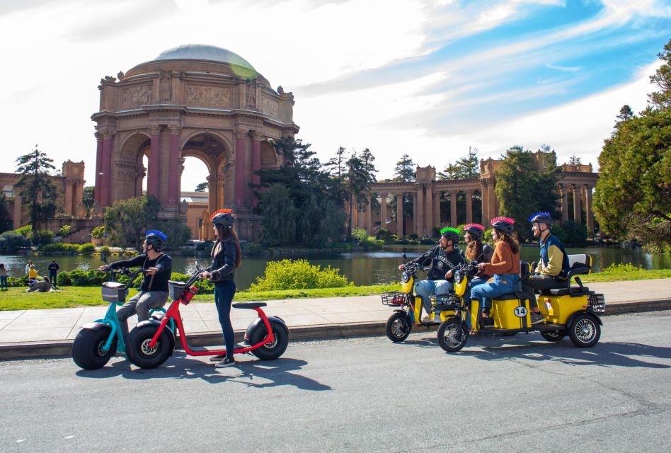 San Francisco: Electric Scooter Rental With GPS Storytelling - GPS-Guided Sightseeing Tour