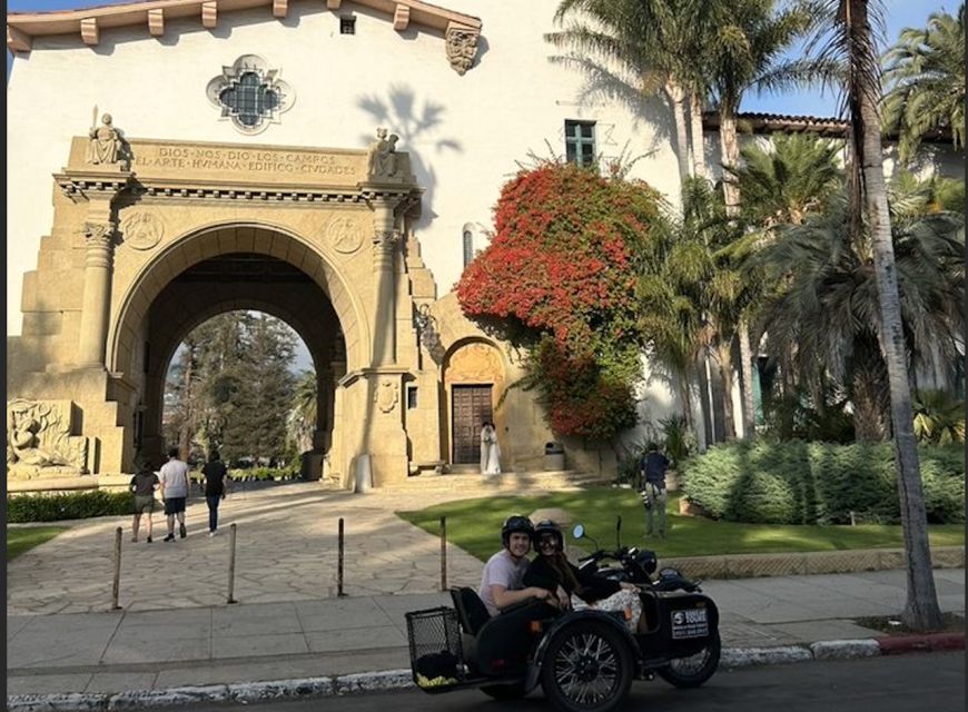 Santa Barbara: Private Scenic Tandem Sidecar Tour - Pricing and Availability