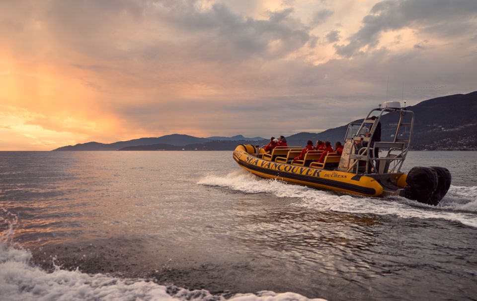 Sea Vancouver: City and Nature Sightseeing RIB Tour - Important Directions for Participants