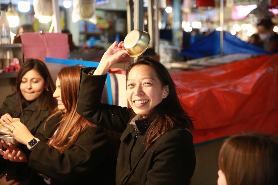 Seoul: Palace, Temple and Market Guided Foodie Tour at Night - Inclusions: Fees, Guide, and Food