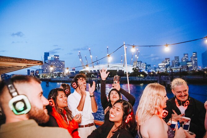 Silent Disco Thames Boat Party - Accessible to Wheelchair Users