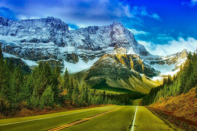 Smartphone Audio Driving Tour Between Banff and Calgary - Common questions