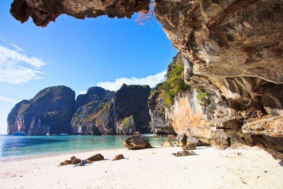 Speedboat to Phi Phi, Maya Bay & Bamboo Island From Krabi - Hidden Lagoon and Emerald Cliffs