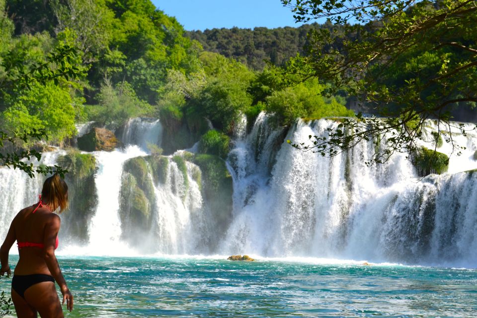 Split: Krka Waterfalls Guided Day Trip With Swim & Boat Tour - Directions