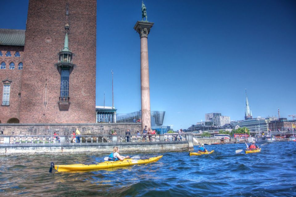 Stockholm: Guided Kayak City Tour & Optional Midsummer Meal - Booking & Cancellation Policy