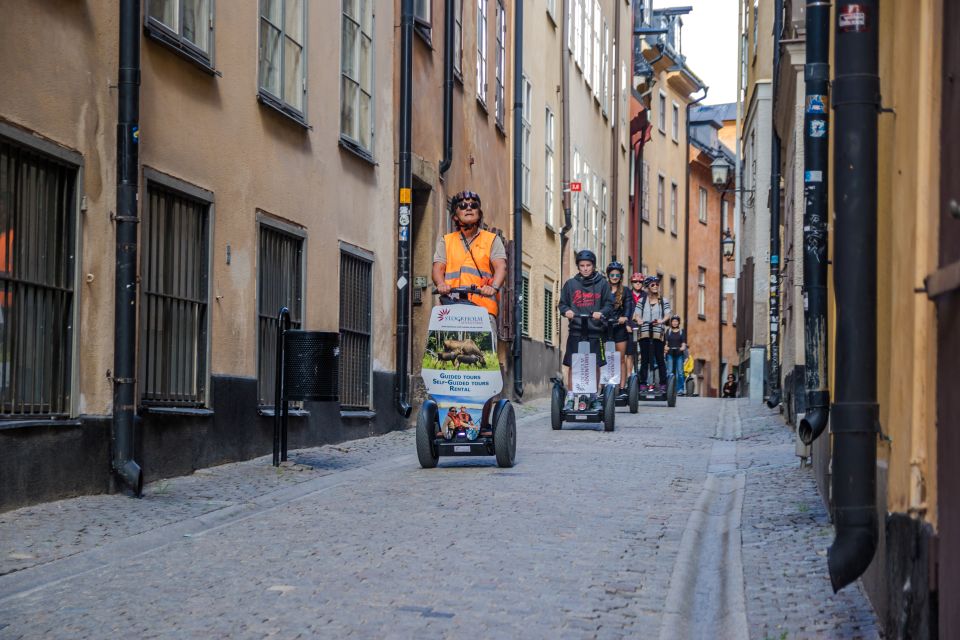 Stockholm: Sightseeing Tour by Segway - Safety Precautions