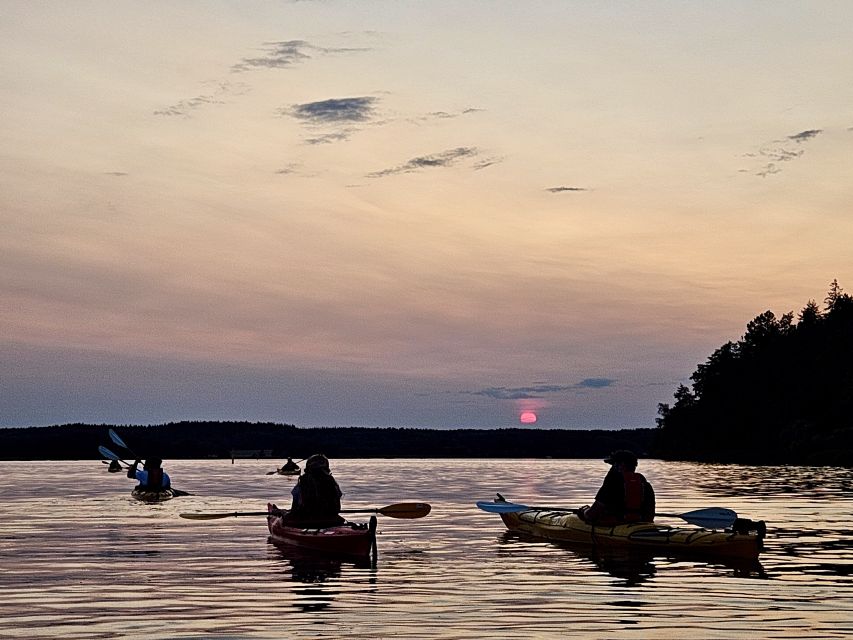 Stockholm: Sunset Kayak Tour on Lake Mälaren With Tea & Cake - Highlights