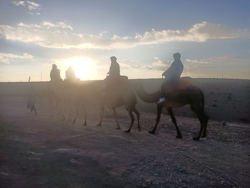 Sunset Camel Ride In Agafay Desert With Dinner - Sunset Camel Ride Details