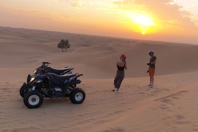 Sunset Quad Bike Tour Dubai (Deep Desert Ride , Sunset in Desert) - Sunset Quad Bike Experience