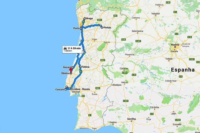 Tour Portugal 7 Days - Pricing Information