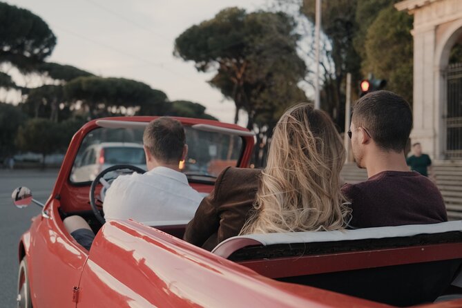 Vintage Fiat 500 Cabriolet: Private Tour to Romes Highlight - Common questions