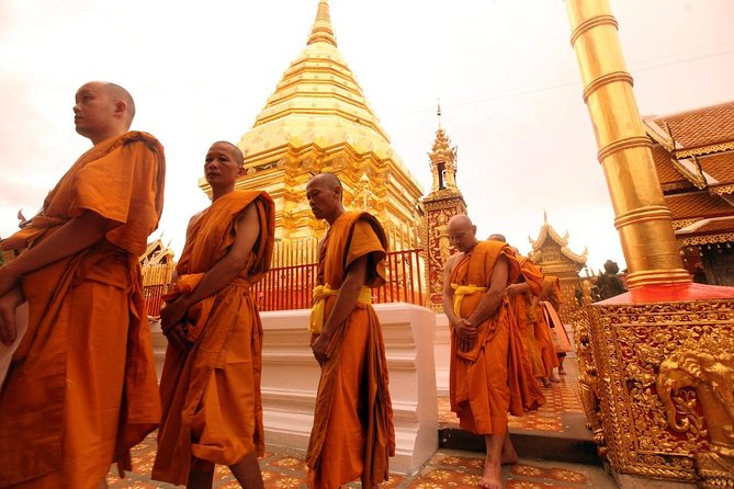 Wat Umong and Doi Suthep Temples: Evening Tour (Small Group Only) - Cultural and Natural Exploration