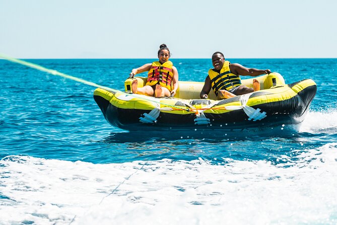 Water Tubing in Mykonos With Instructor and Speedboat Rider - Weather Contingency and Cut-off Times