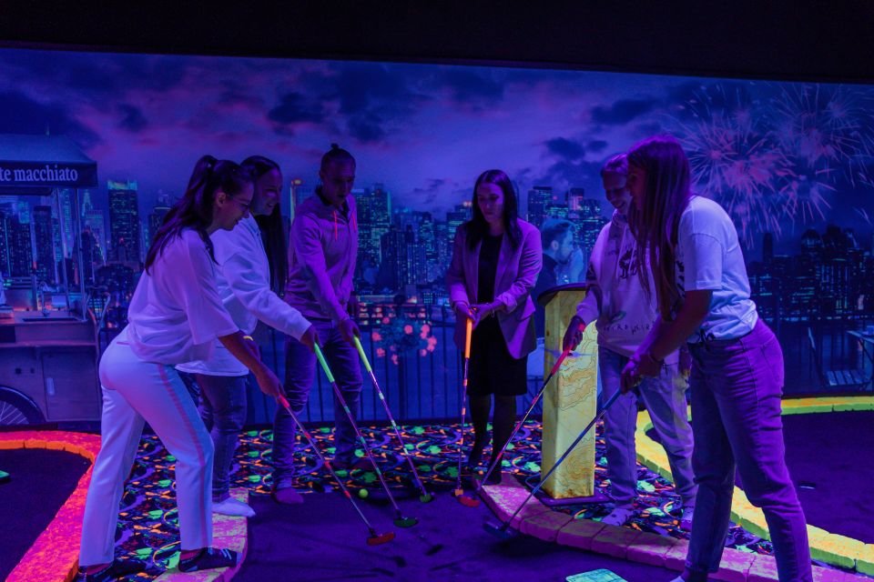 Woop! Glow Golf: Ljubljana Btc City - Directions