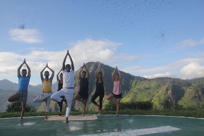 Yoga Near Little Adams Peak With Sunrise . - Safety Measures and Guidelines