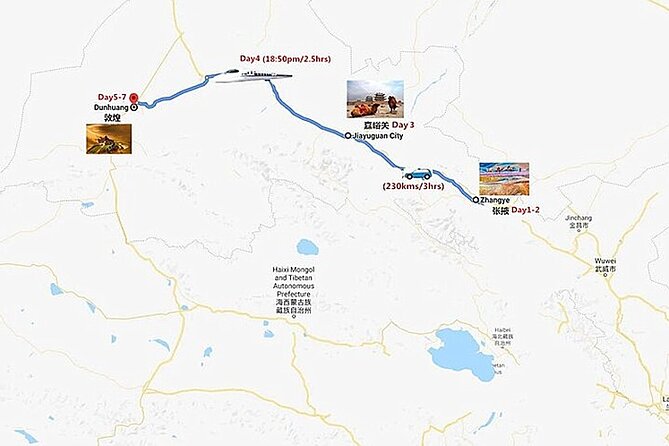 7 Days Hexi Corridor Adventure Tour to Zhangye, Jiayuguan & Dunhuang - Key Points