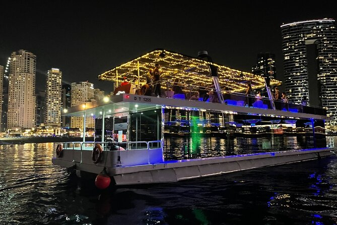 1 Hour Cruise Tour, Dubai Marina & Ain Dubai Including Drinks - Common questions