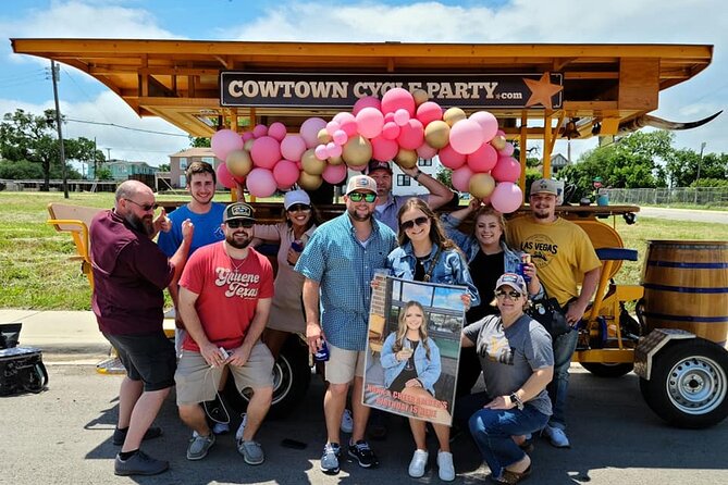 2-Hour BYOB Cowtown Cycle Party for 6-15 Happy Adults in FW - Last Words