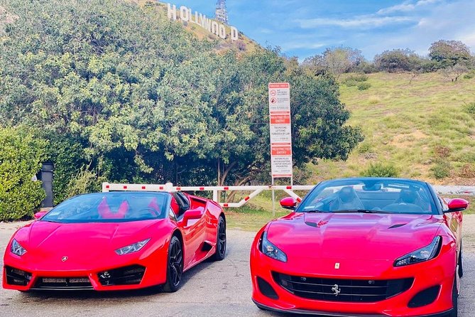 30 Minute Lamborghini Huracan Spyder Driving Tour in Hollywood